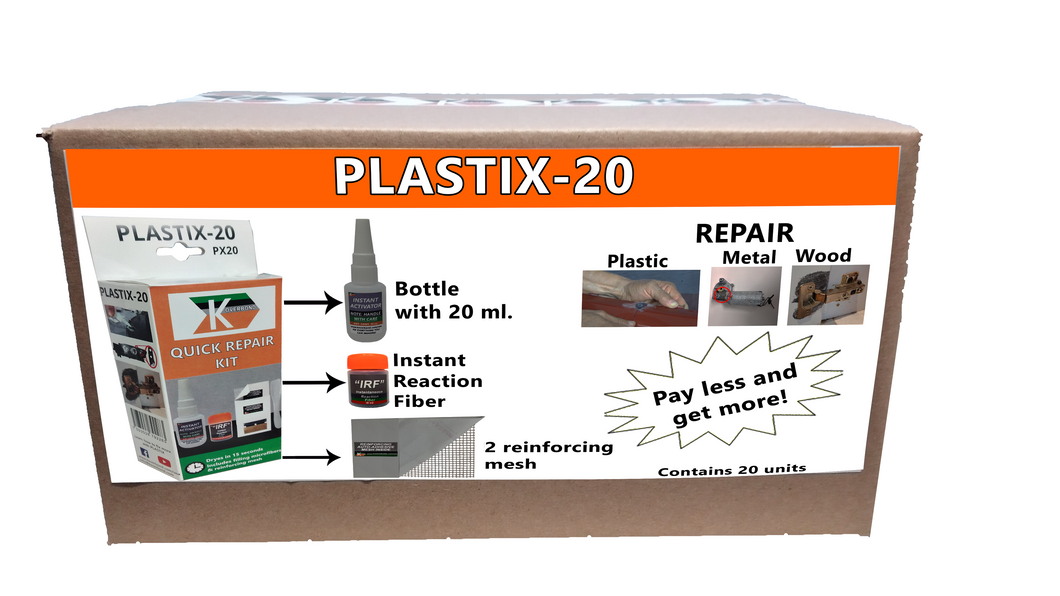 PLASTIX-20 - 20 Pieces Pack